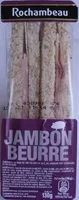 Mängden socker i Jambon Beurre