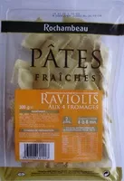 Mängden socker i Raviolis aux 4 Fromages
