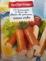 Mängden socker i 12 Bâtonnets de Surimi