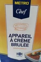 Mängden socker i Appareil à crème brûlée saveur vanille