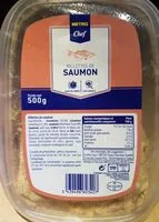 Mängden socker i Rillettes de saumon