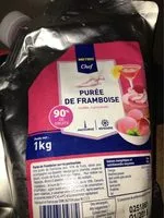 Mängden socker i Purée de Framboises