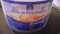 Mängden socker i Salade de Fruits exotiques Horeca