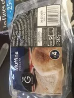 Mängden socker i Muffins nature