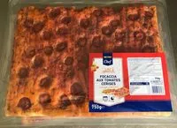 Mängden socker i Focaccia aux Tomates Cerises