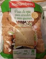 Mängden socker i Pain de mie aux céréales et aux graines