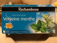 Mängden socker i Rochambeau Infusion Verbena-mint - 25 Sachets