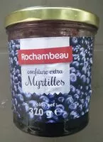 Mängden socker i Confiture extra myrtilles