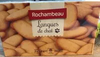 Mängden socker i Rochambeau langues de chat 2x200g
