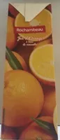 Mängden socker i Jus d'orange à base de concentré