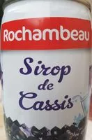 Mängden socker i Sirop de cassis