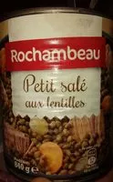 Mängden socker i Petit salé aux lentilles