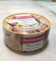 Mängden socker i Thon entier à l'huile de Tournesol