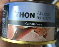 Mängden socker i Thon albacore au naturel