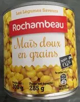 Mängden socker i Maïs doux en grains