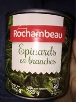 Mängden socker i Epinards en branches