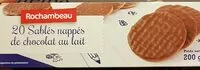 Mängden socker i Sablé nappés de chocolat