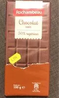 Mängden socker i Chocolat noir