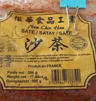 Mängden socker i Sauce Satay