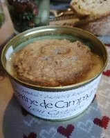 Mängden socker i Terrine de Campagne