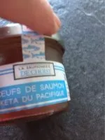 Mängden socker i Oeufs de saumon rose du Pacifique