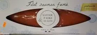 Mängden socker i Filet de saumon fumé de l'Atlantique