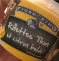 Mängden socker i Rillettes thon et citron beldi