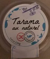 Mängden socker i Tarama au naturel