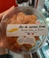 Mängden socker i Dés de saumon fumé