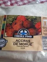 Mängden socker i Accras de morue