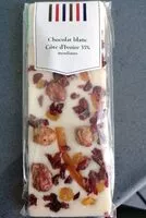 Mängden socker i Chocolat blanc côté d'Ivoire 35%