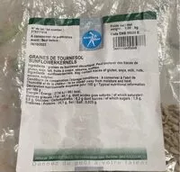 Mängden socker i graines de tournesol