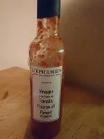Mängden socker i Vinaigre à la pulpe de tomate poivron et piment d'espelette