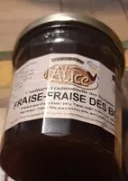 Mängden socker i Confiture fraise fraise des bois