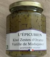 Mängden socker i Kiwi Zestes d’Orange vanille de Madagascar