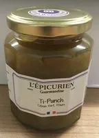 Mängden socker i Ti-punch citron vert, rhum