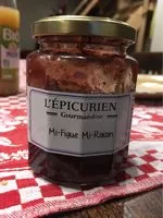 Mängden socker i Mi figue mi raisin