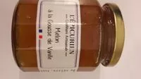 Mängden socker i Confiture artisanale Melon à la gousse de vanille