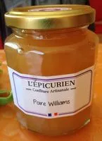 Mängden socker i Confiture poire williams