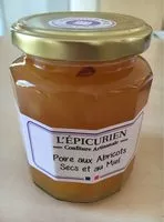 Mängden socker i Poire aux abricots secs et au miel