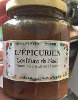 Mängden socker i Confiture de Noël