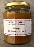 Mängden socker i Orange au gingembre confit