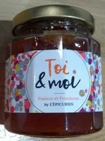 Mängden socker i Toi & moi - passion et framboise
