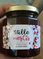 Mängden socker i Confiture Extra Fraise Yuzu
