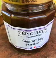 Mängden socker i L'Epicurien Gourmandise Chocolat Noir Mendiant