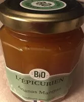 Mängden socker i Confiture Ananas Mangue