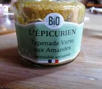 Mängden socker i Tapenade aux olives vertes et amandes
