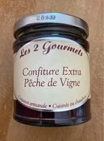 Mängden socker i Confiture extra peche de vigne