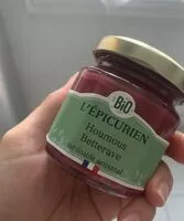 Mängden socker i Houmous betterave