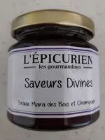 Mängden socker i Saveurs Divines Fraise Mara des Bois, Champagne